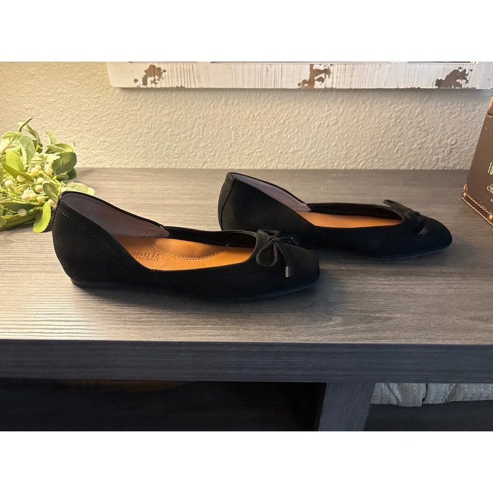 Gentle Souls by Kenneth Cole‎ flats women's size 5.5 sailor black